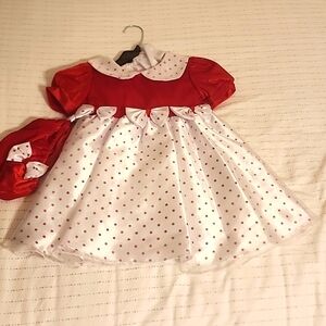 18 month red dress